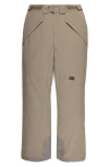 Outdoor Research Snowcrew Snow Pants In Brown
