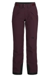 Outdoor Research Snowcrew Snow Pants In Brown