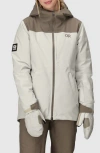 Outdoor Research Snowcrew Waterproof Hooded Ski Jacket In Gray