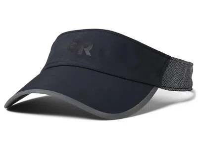 Outdoor Research Swift Visor Caps Black: One Size (7 1/8-7 5/8) In Blue