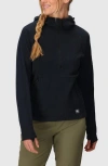 Outdoor Research Trail Mix Xt Fleece Half Zip Hoodie In Black