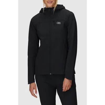Outdoor Research Ultima Hooded Jacket In Black