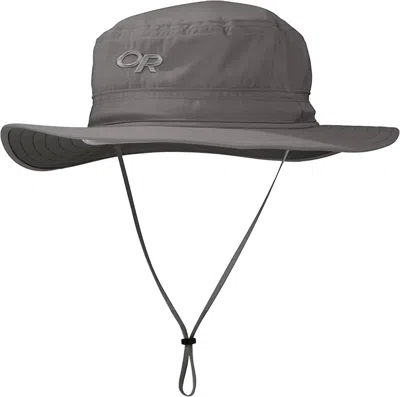 Outdoor Research Unisex Helios Sun Hat In Pewter In Pink