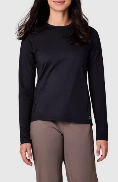 Outdoor Research Vigor Lt Crew Performance Sweatshirt In Blue