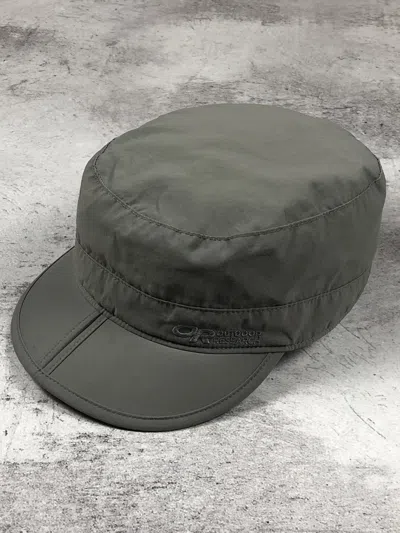 Pre-owned Outdoor Research Vintage  Nylon Technology Cap Hi-tec In Gray