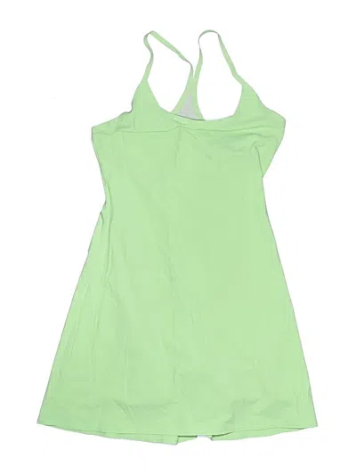 Pre-owned Outdoor Voices Active Dress In Green