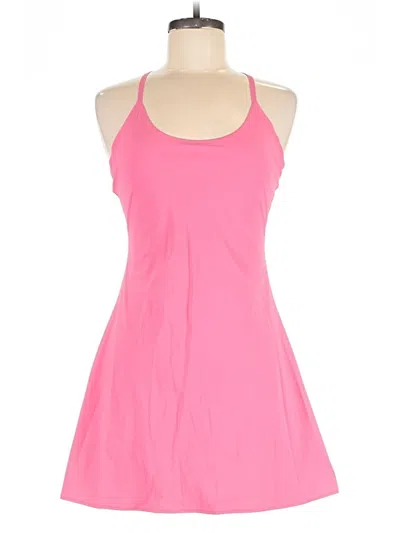 Pre-owned Outdoor Voices Active Dress In Pink
