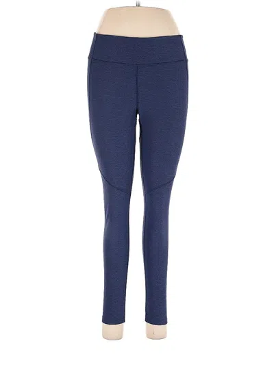 Pre-owned Outdoor Voices Active Pants In Blue