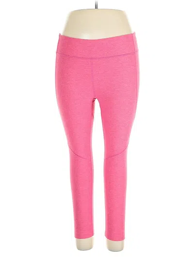 Pre-owned Outdoor Voices Active Pants In Pink