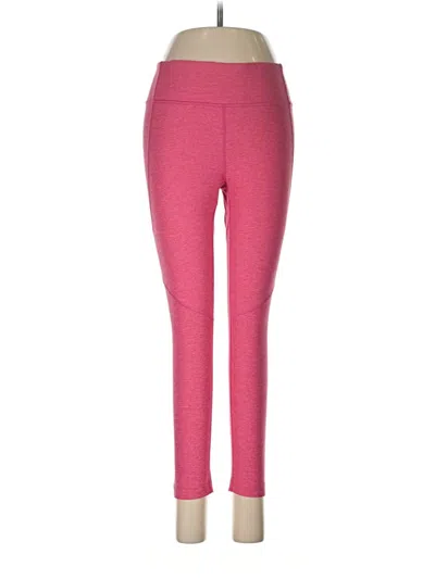 Pre-owned Outdoor Voices Active Pants In Pink