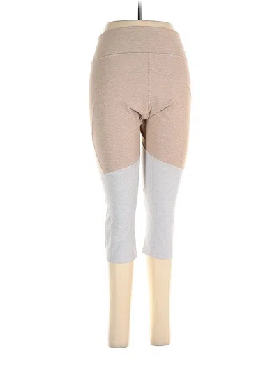 Pre-owned Outdoor Voices Active Pants In Tan