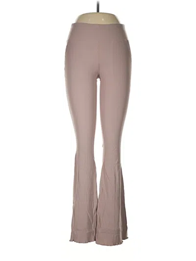 Pre-owned Outdoor Voices Active Pants In Tan