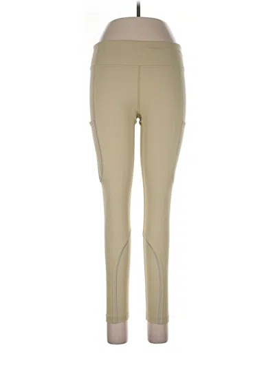Pre-owned Outdoor Voices Active Pants In Tan