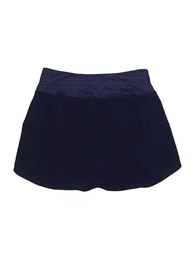 Pre-owned Outdoor Voices Active Skort In Blue