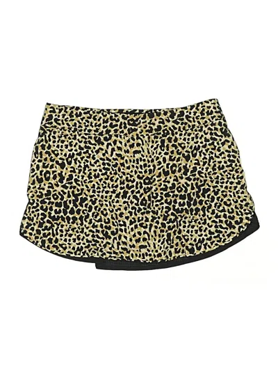 Pre-owned Outdoor Voices Active Skort In Gold