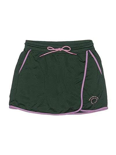 Pre-owned Outdoor Voices Active Skort In Green