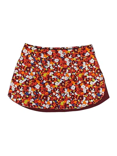 Pre-owned Outdoor Voices Active Skort In Orange