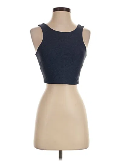 Pre-owned Outdoor Voices Active Tank Top In Blue