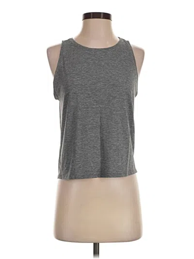 Pre-owned Outdoor Voices Active Tank Top In Gray