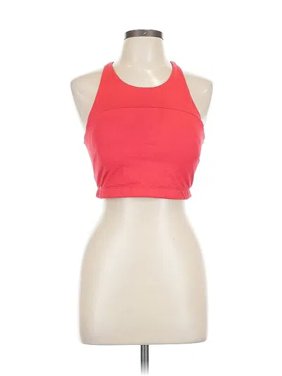 Pre-owned Outdoor Voices Active Tank Top In Red