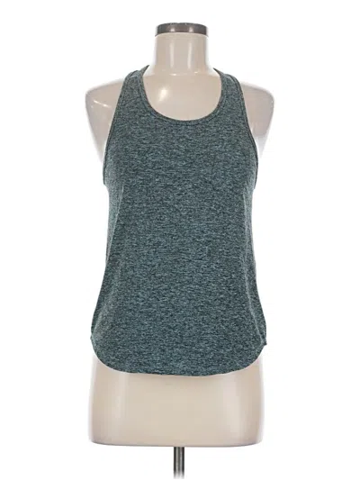 Pre-owned Outdoor Voices Active Tank Top In Teal