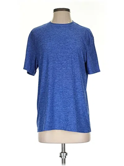 Pre-owned Outdoor Voices Active T-shirt In Blue