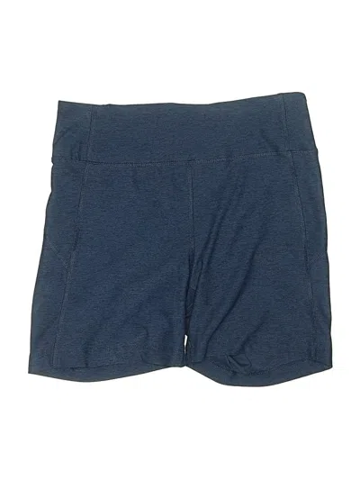 Pre-owned Outdoor Voices Athletic Shorts In Blue
