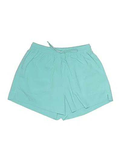 Pre-owned Outdoor Voices Athletic Shorts In Blue