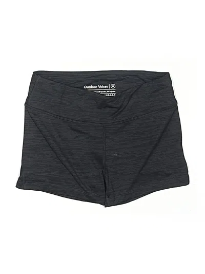 Pre-owned Outdoor Voices Athletic Shorts In Gray