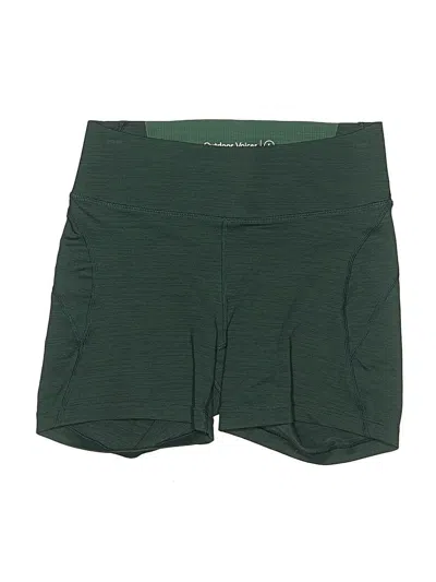 Pre-owned Outdoor Voices Athletic Shorts In Green