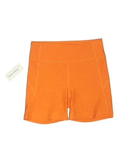 Pre-owned Outdoor Voices Athletic Shorts In Orange