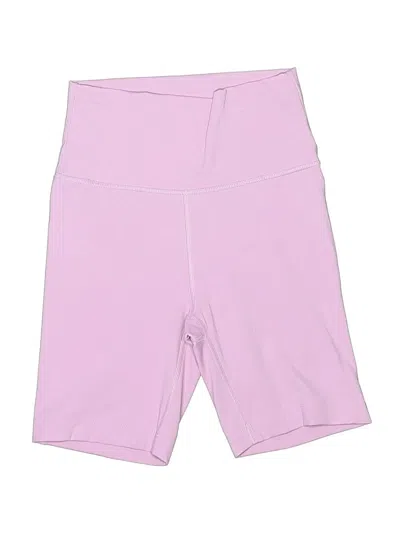 Pre-owned Outdoor Voices Athletic Shorts In Pink
