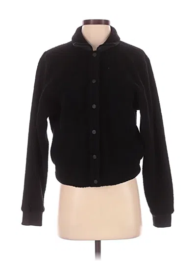 Pre-owned Outdoor Voices Cardigan Sweater In Black