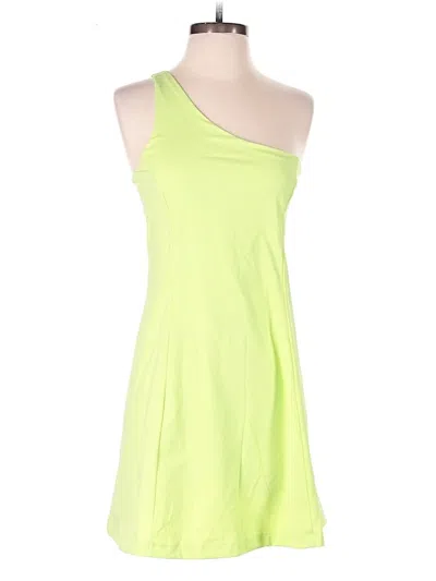 Pre-owned Outdoor Voices Casual Dress In Green
