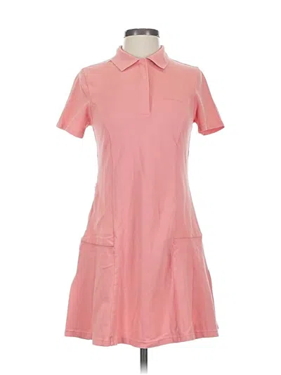 Pre-owned Outdoor Voices Casual Dress In Pink