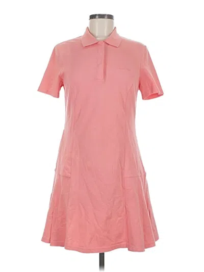 Pre-owned Outdoor Voices Casual Dress In Pink