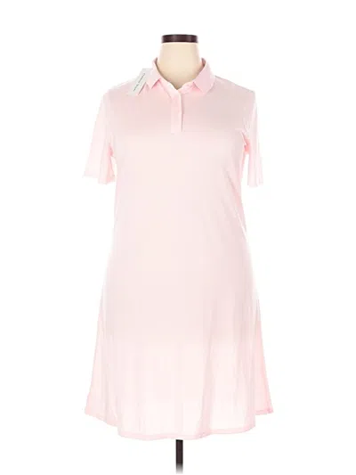 Pre-owned Outdoor Voices Casual Dress In Pink