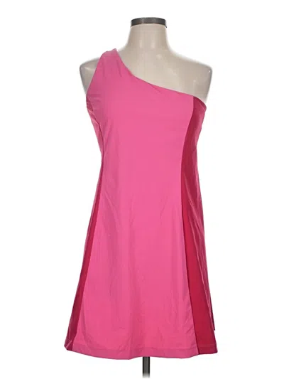 Pre-owned Outdoor Voices Casual Dress In Pink