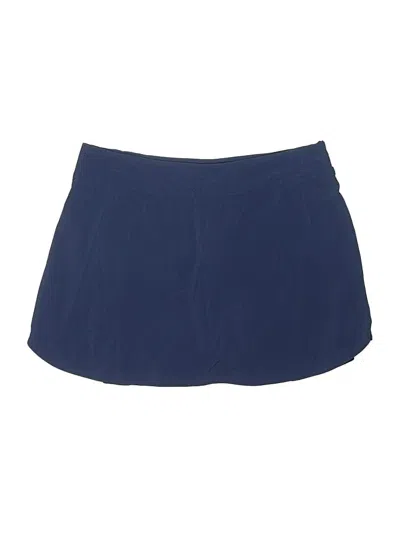 Pre-owned Outdoor Voices Casual Skirt In Blue
