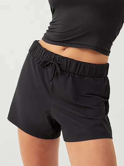 Outdoor Voices Cloudknit 3.5" Shorts In Black