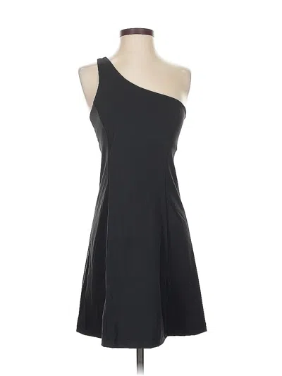 Pre-owned Outdoor Voices Cocktail Dress In Black