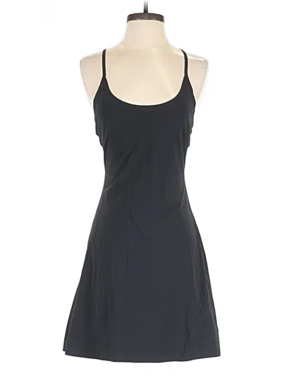 Pre-owned Outdoor Voices Cocktail Dress In Black