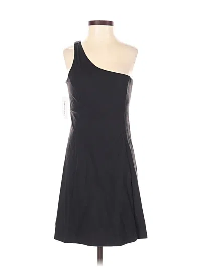 Pre-owned Outdoor Voices Cocktail Dress In Black