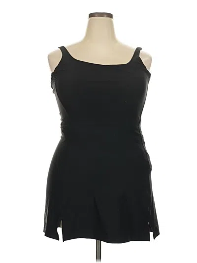 Pre-owned Outdoor Voices Cocktail Dress In Black