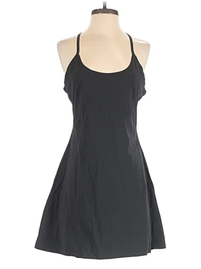 Pre-owned Outdoor Voices Cocktail Dress In Black