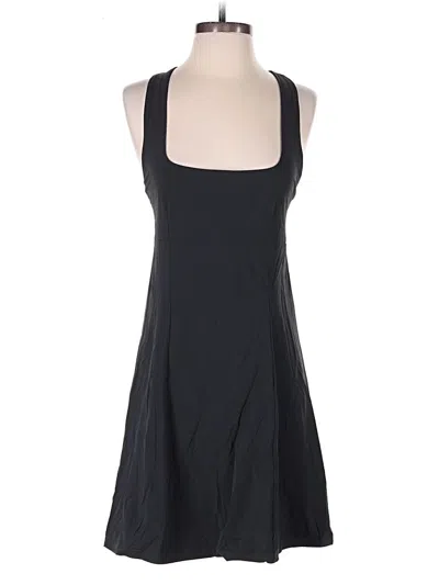 Pre-owned Outdoor Voices Cocktail Dress In Black