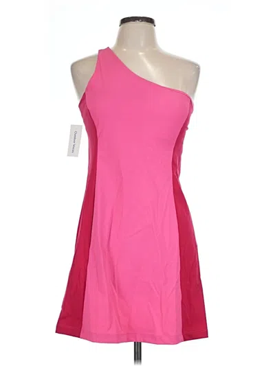Pre-owned Outdoor Voices Cocktail Dress In Pink