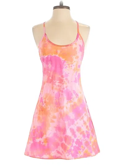Pre-owned Outdoor Voices Cocktail Dress In Pink