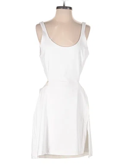 Pre-owned Outdoor Voices Cocktail Dress In White