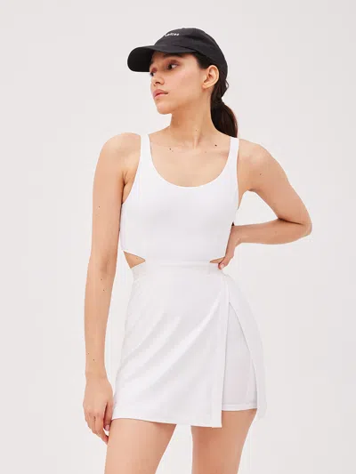 Outdoor Voices Court Dress In Brilliant White